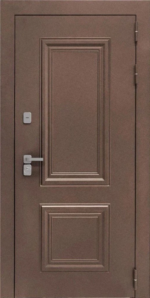 Входная дверь ДвериПРО Д-68 ФЛ-291 (Лине, 10мм, Белый софт) DPRO222117 внешняя сторона