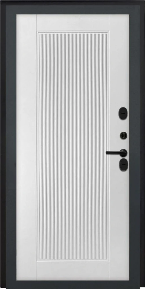 Входная дверь ДвериПРО Квадро ПВХ 10мм Астрод веллуто бьянко DPRO222715 внутренняя сторона